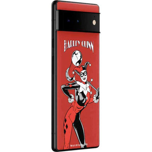 DC Comics Harley Quinn Classic Art Pose Google Pixel 6 Pro Skin
